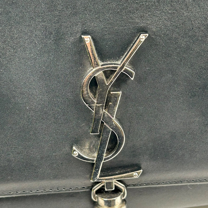 Saint Laurent ケイト タッセル ミディアム レザー チェーンショルダーバッグ - ブラック