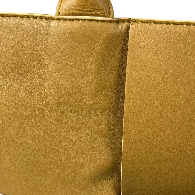 BOTTEGA VENETA Arco Leather Tote Bag - Brown