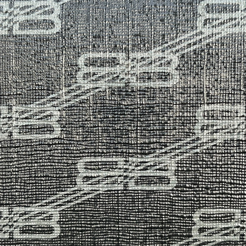 BALENCIAGA Hourglass Canvas Handbag/Shoulder Bag - Black 