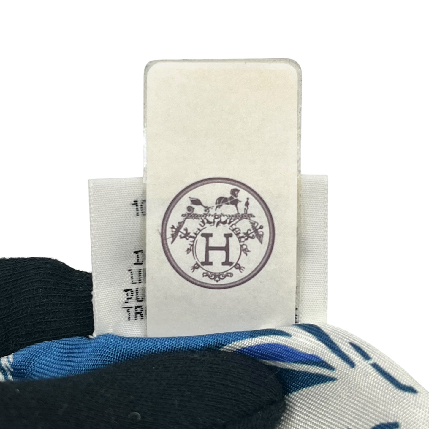 Hermès Twilly Scarf Rayeur d'Eté - Blue, Navy, and Multicolor 