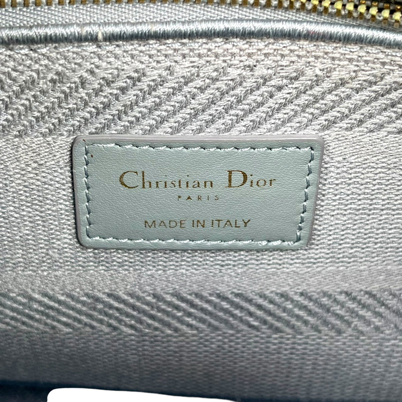 Dior Lady Dee-Lite Handbag/Shoulder Bag - Grey 