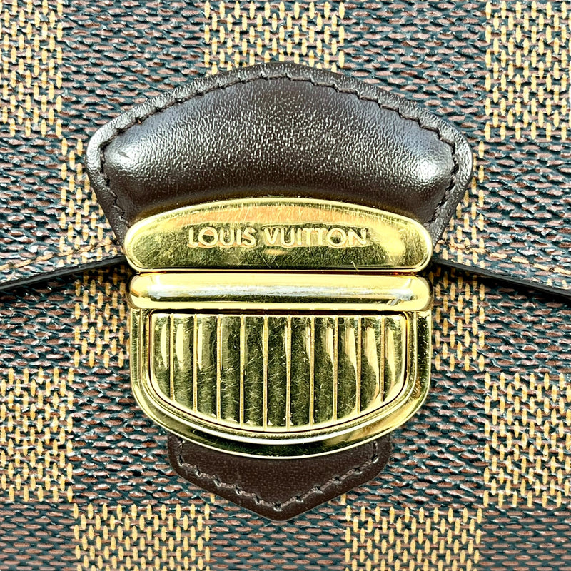 Louis Vuitton ダミエ ポルトフォイユ ジョイ 二つ折り財布 コンパクトウォレット - ダークブラウン