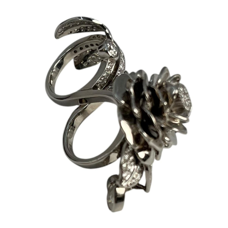 Diamond Platinum 950 Double Ring Jewelry - Pt950 