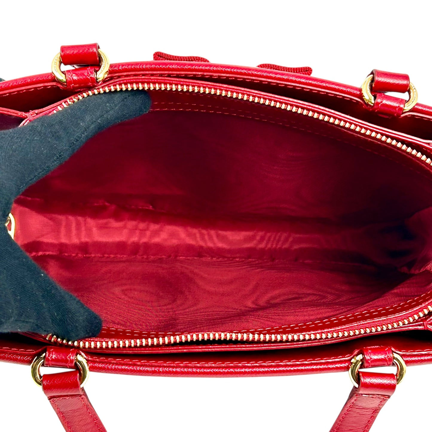 Salvatore Ferragamo ヴァラ ボン ハンドバッグ - レッド