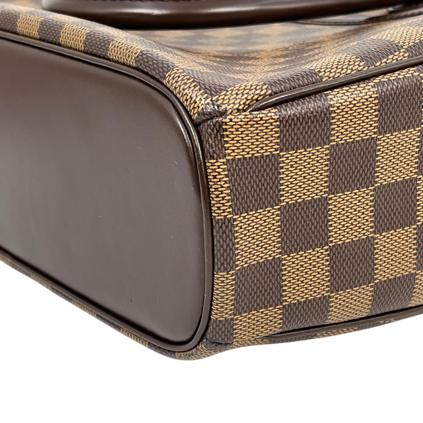 Louis Vuitton Damier Ebene Saria Horizontal Handbag - Dark Brown 