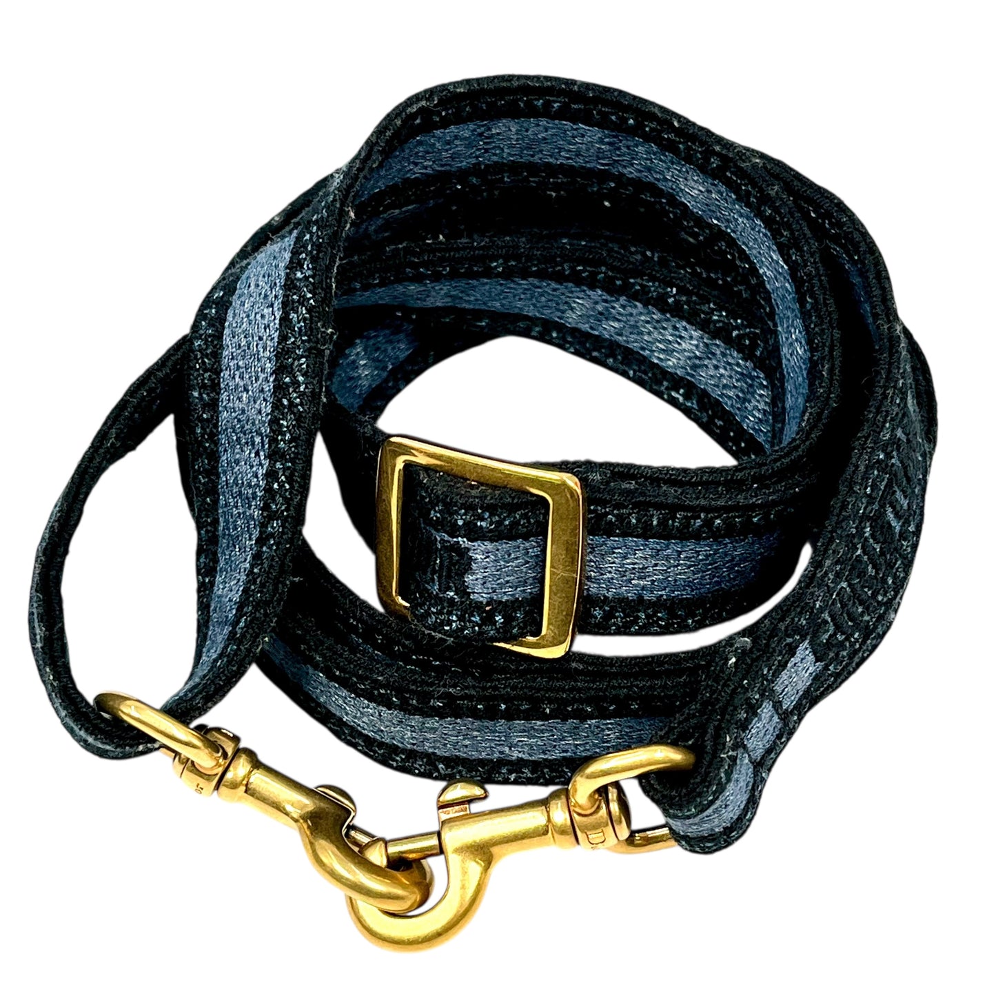 Dior Book Tote Mini Phone Bag Handbag Shoulder Bag - Blue x Black 