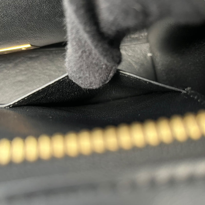 CELINE Trapeze Handbag - Navy Blue 