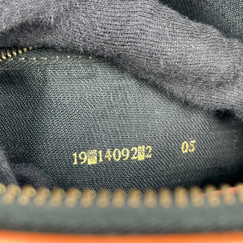 FENDI ペカン ロゴ ストライプ ハンドバッグ - ブラウン