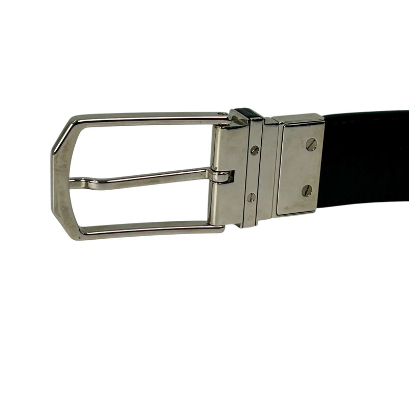 Louis Vuitton エピ レザー サントゥル スレンダー ベルト - ブラック