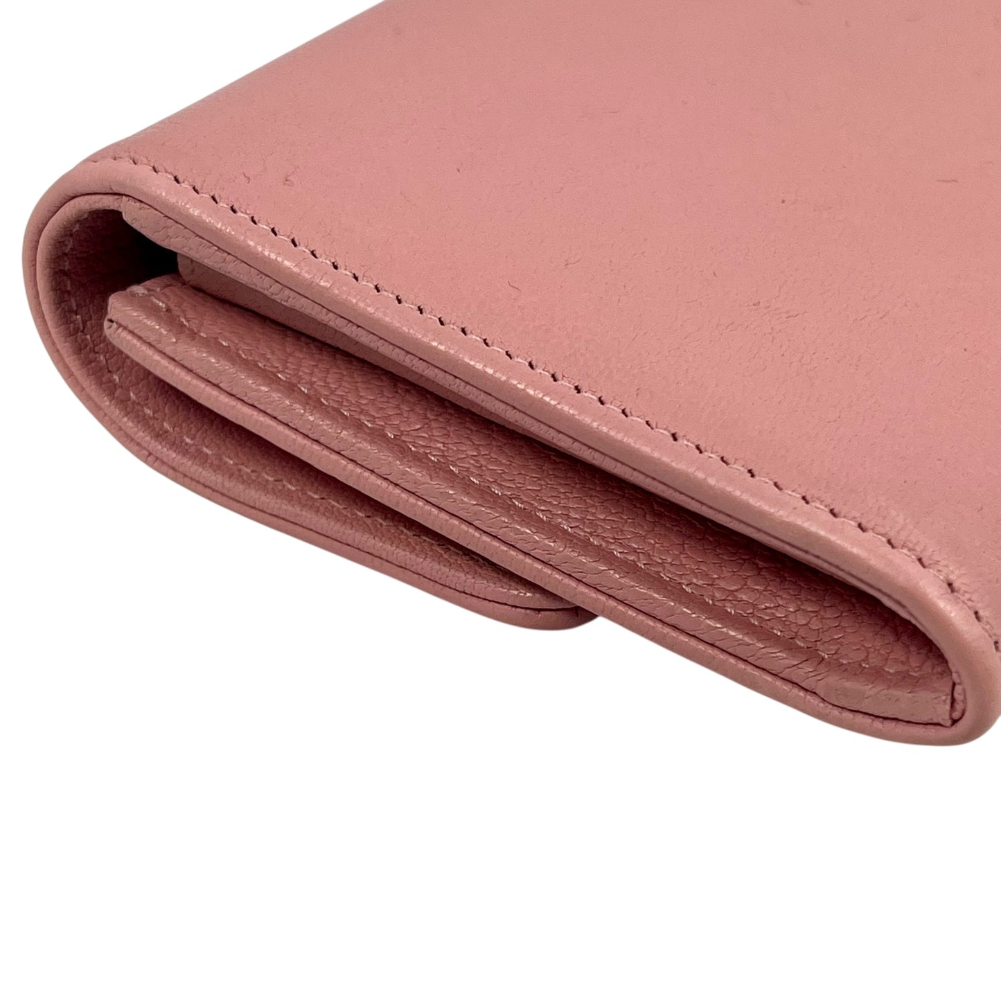 CHANEL キャビアスキン 長財布 ロングウォレット - ピンク