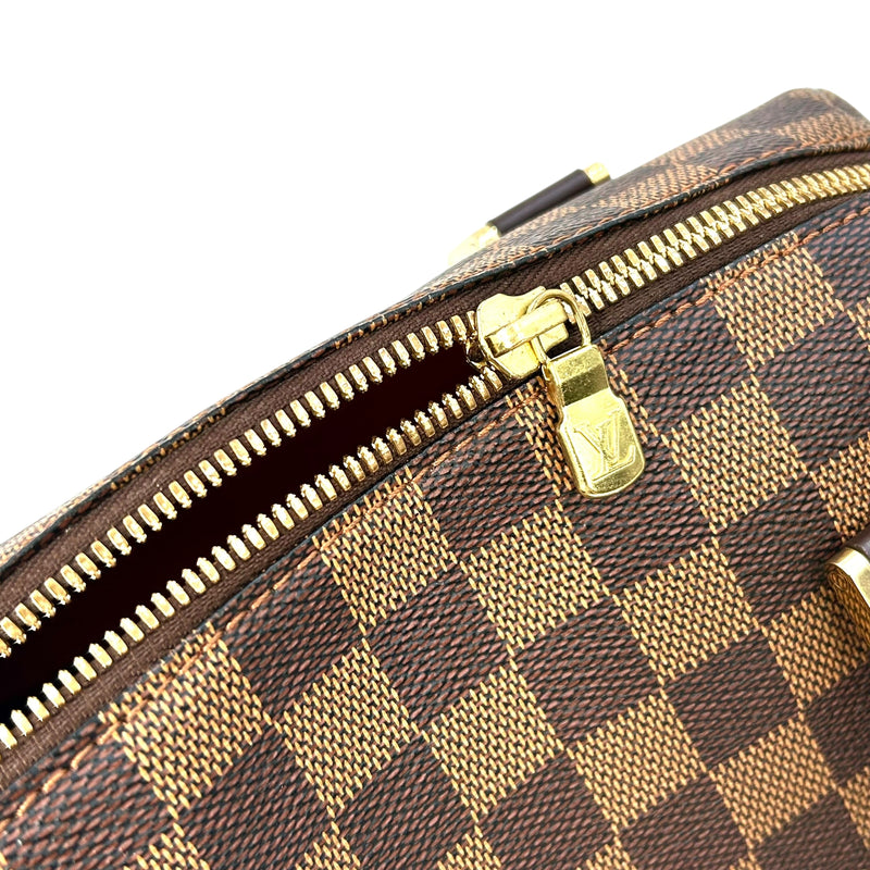 Louis Vuitton Damier Rivera MM Handbag - Dark Brown 