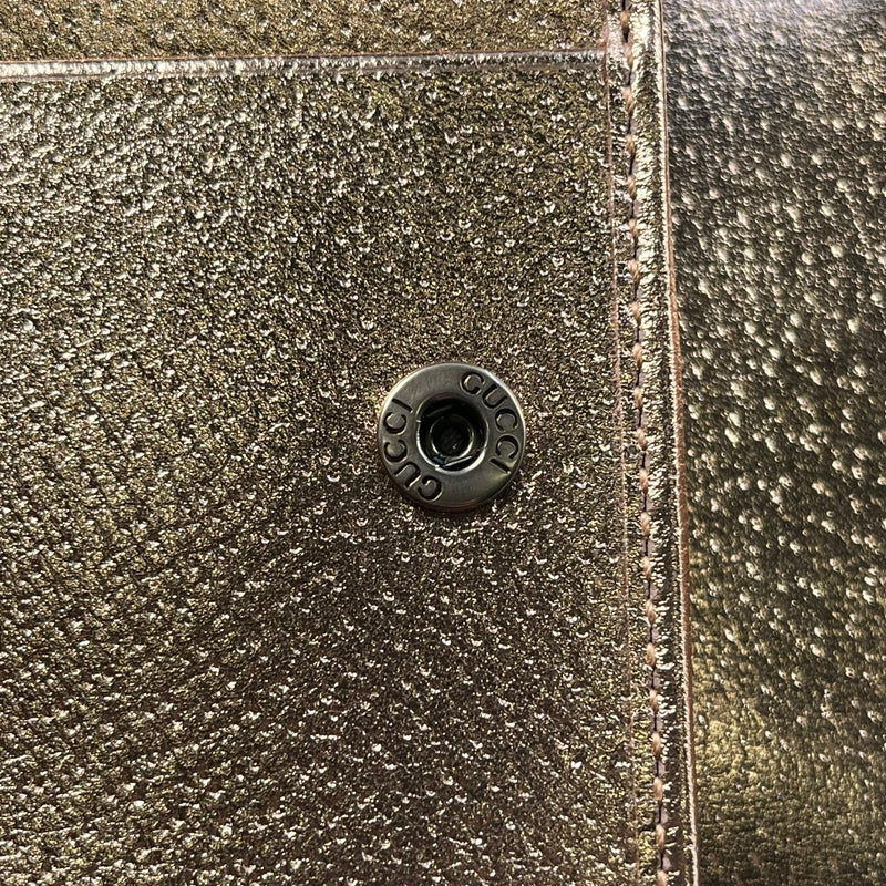 GUCCI Dionysus Bifold Compact Wallet - Pink Gold 