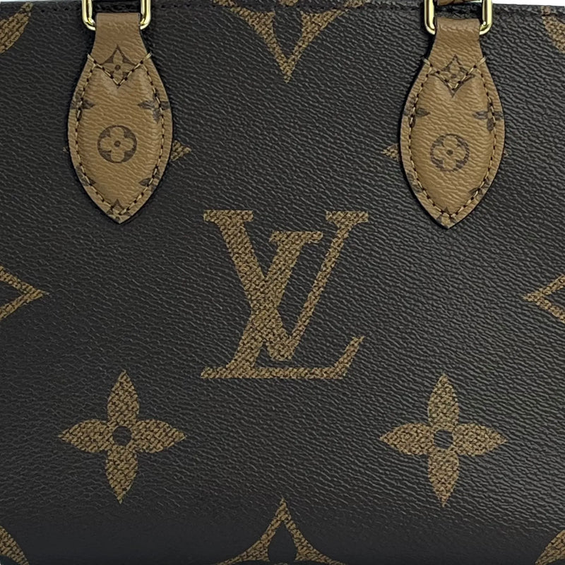 Louis Vuitton On the Go PM Handbag/Shoulder Bag - Brown - 34101 