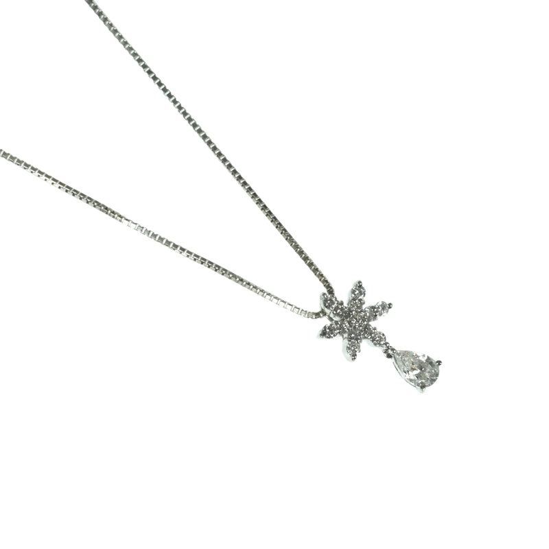 ダイヤモンド ネックレス - 18KWG