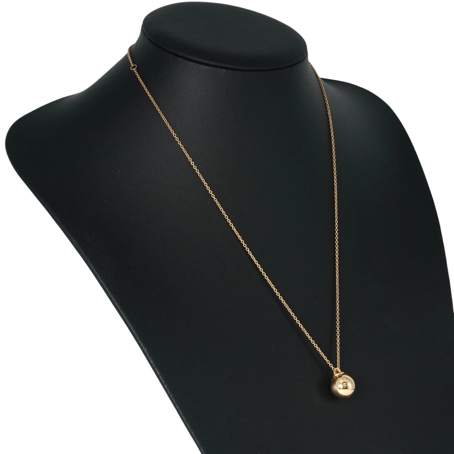 Tiffany ハードウェア ボール ネックレス - 18KPG