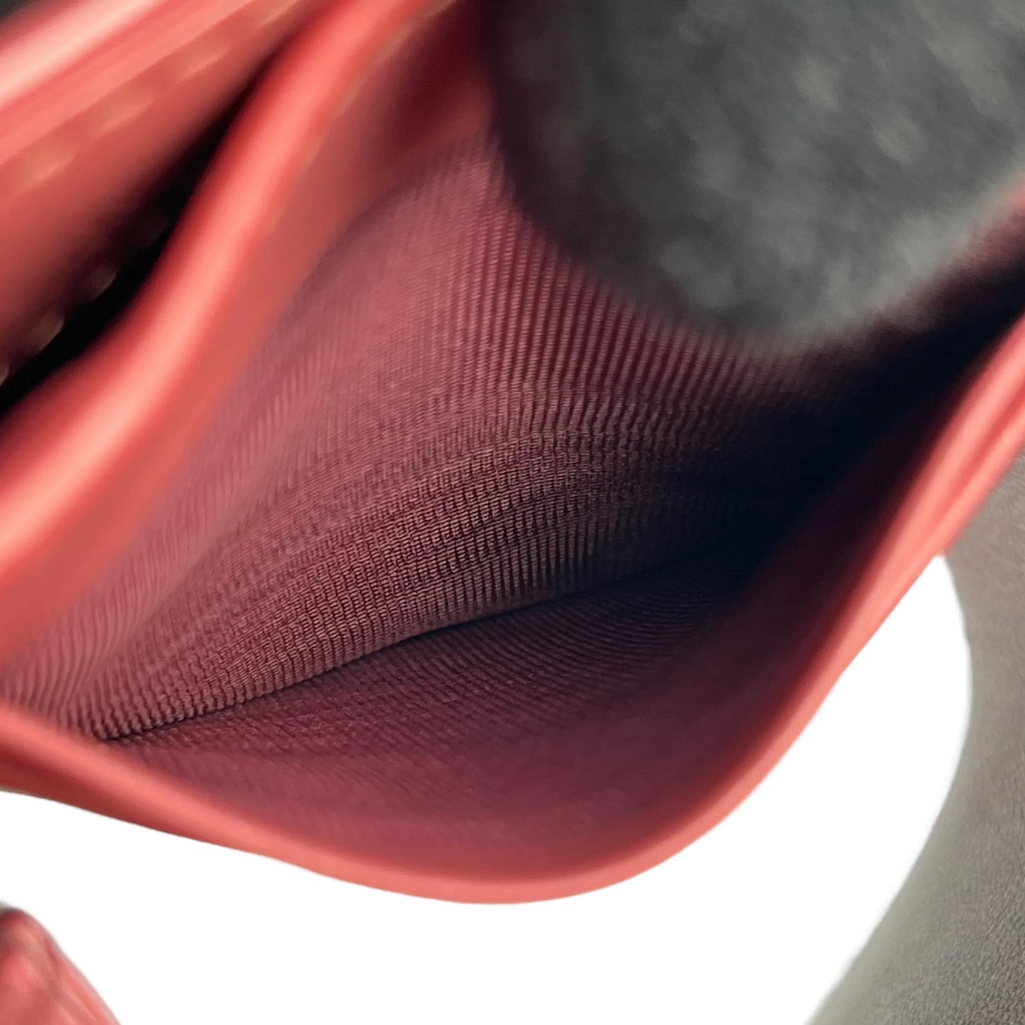 Dior Lady Dior Lotus Compact Wallet - Pink 