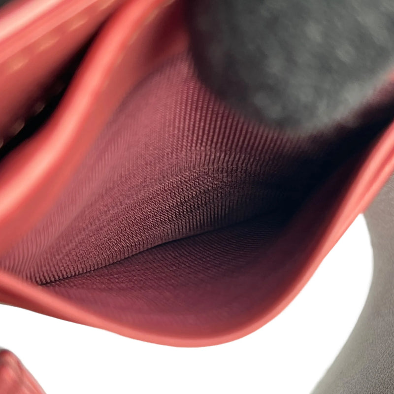 Dior Lady Dior Lotus Compact Wallet - Pink 