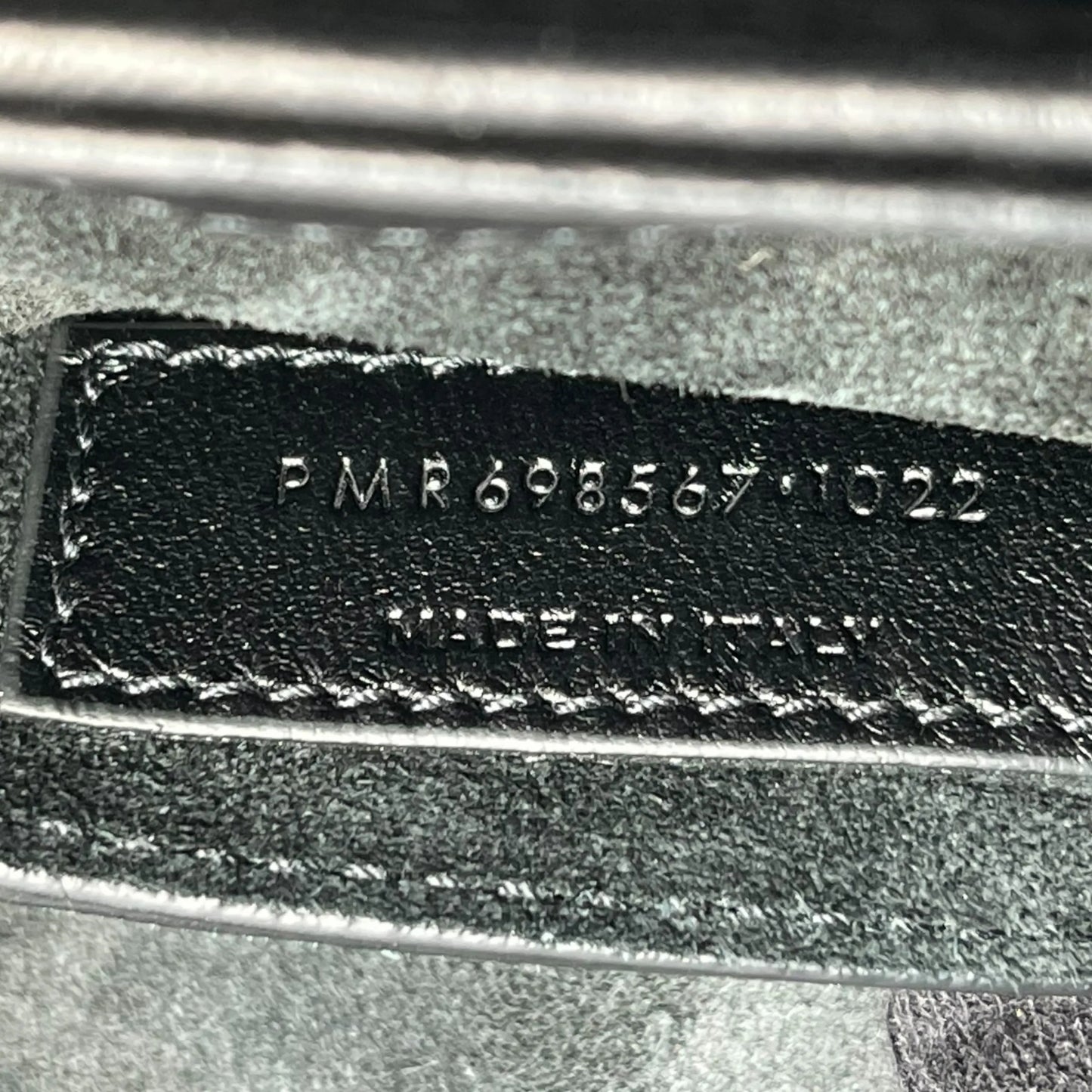 Saint Laurent Quilted Leather Hand Bag One Shoulder Bag - Black 