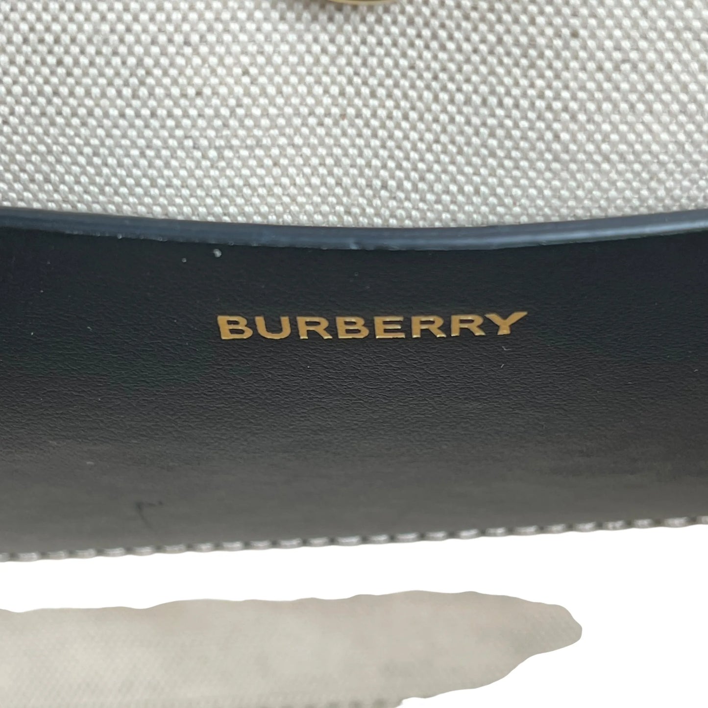 BURBERRY ミニ フレイヤ トートハンドバッグ ショルダーバッグ - ブラック