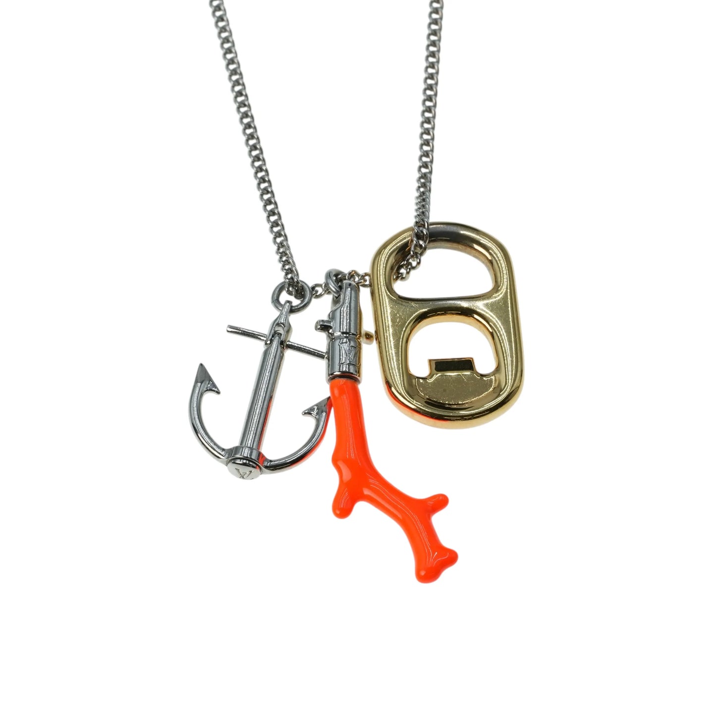 Louis Vuitton Anchor Motif Necklace - Metal 