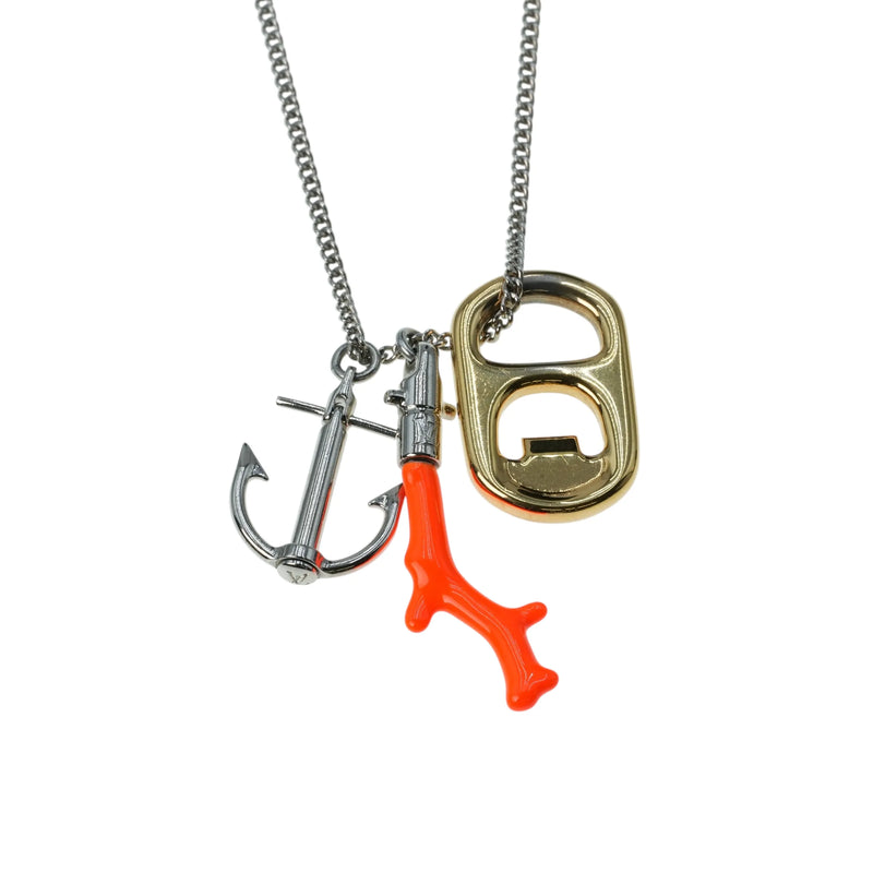 Louis Vuitton Anchor Motif Necklace - Metal 