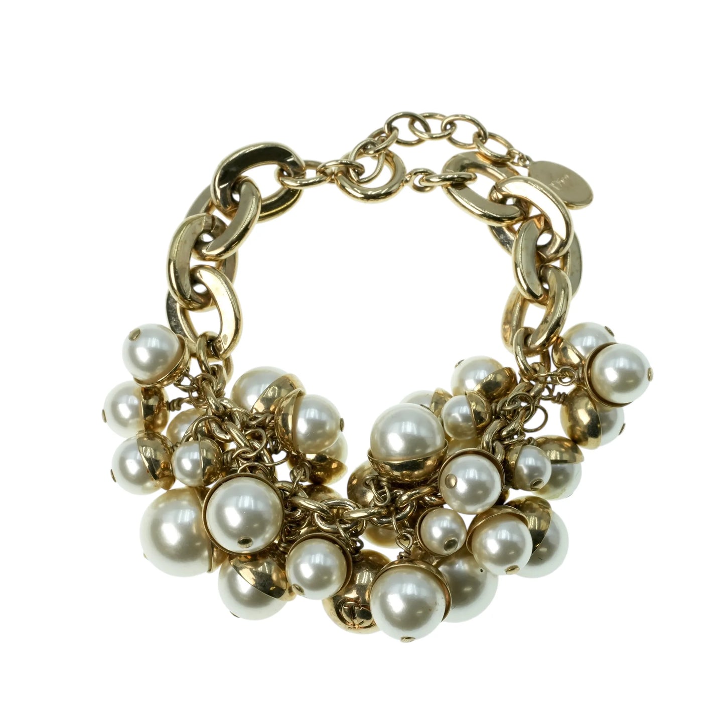 Dior パール チャーム ブレスレット - GP - 24253