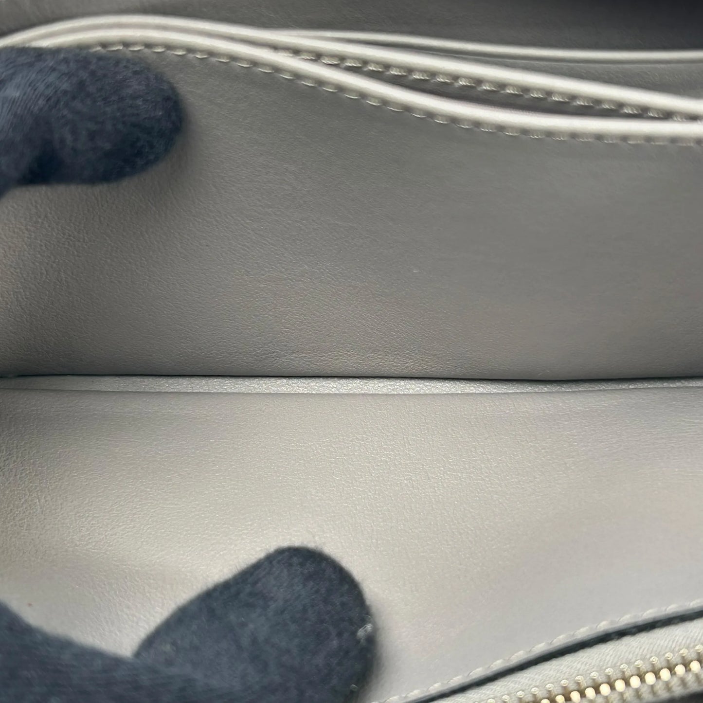 Valentino Rockstud Zip-Around Wallet - Grey 