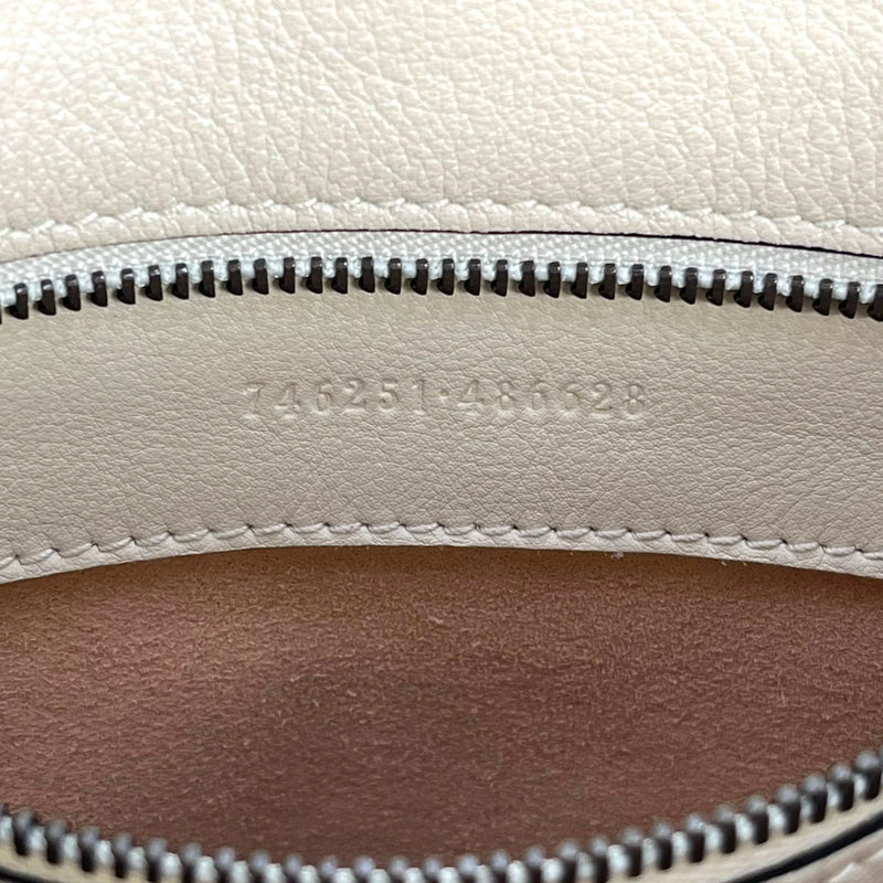 GUCCI Diana Small Hand Bag Shoulder Bag - Beige 