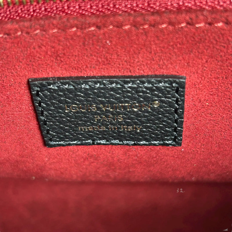 Louis Vuitton Monogram Empreinte On-the-Go PM Handbag/Shoulder Bag - Black 