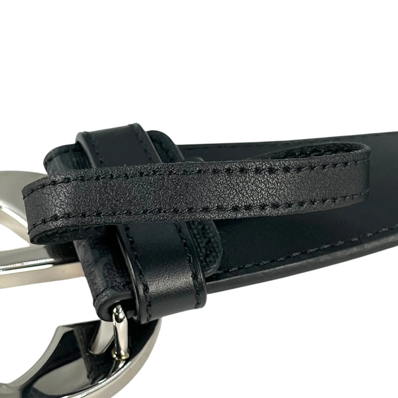 GUCCI Interrocking G Belt - Black - 34214 