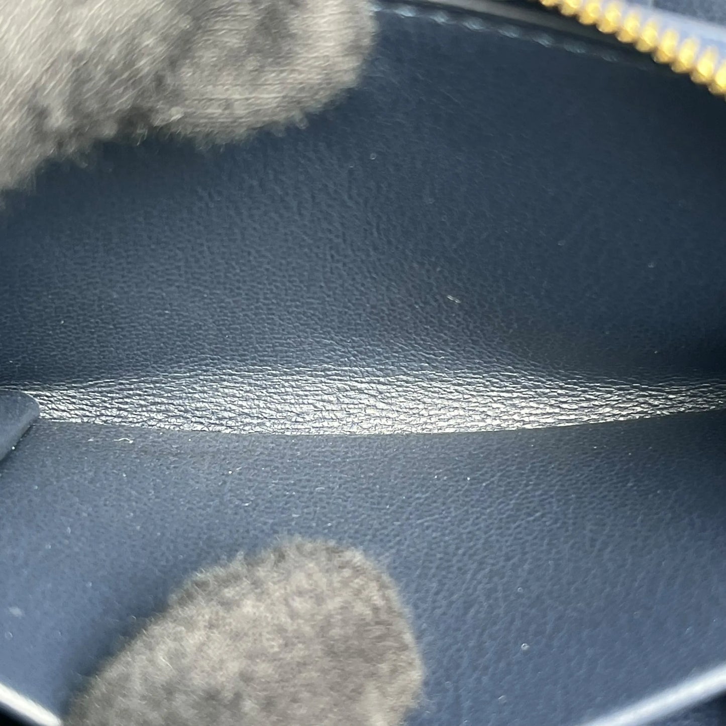 LOUIS VUITTON Portefeuille Lou Monogram Compact Wallet Bi-fold Wallet - Navy 