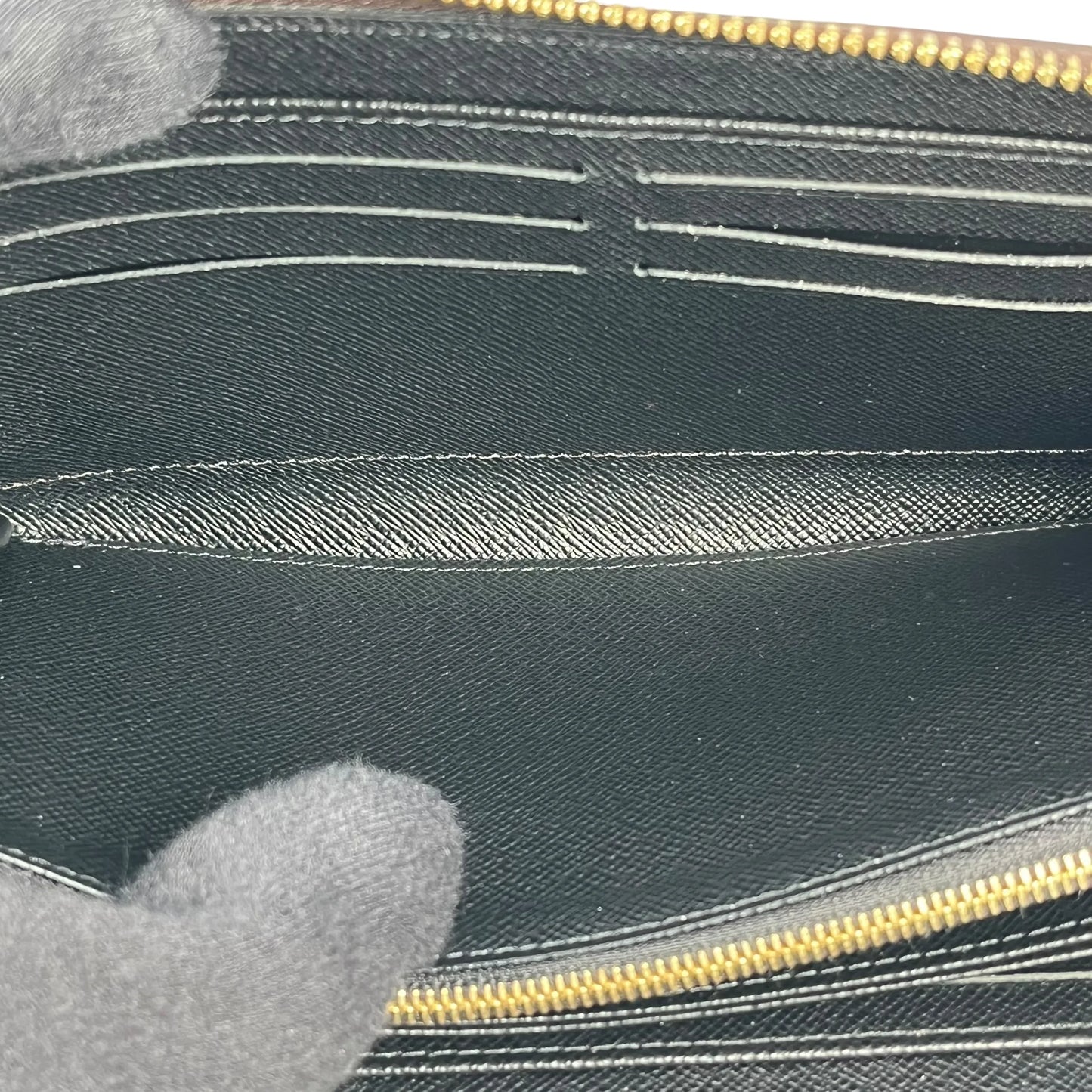 HOLD🔷LOUIS VUITTON Monogram Reverse Zippy Long Wallet - Brown 