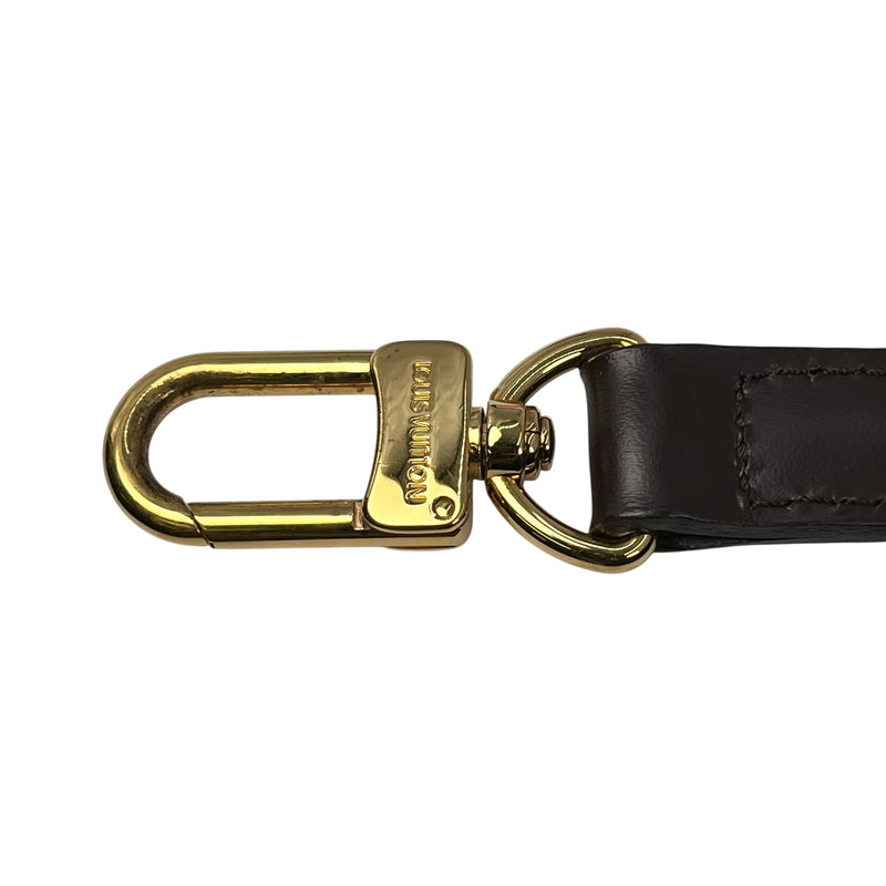 LOUIS VUITTON Leather Shoulder Strap - Dark Brown - 34941 