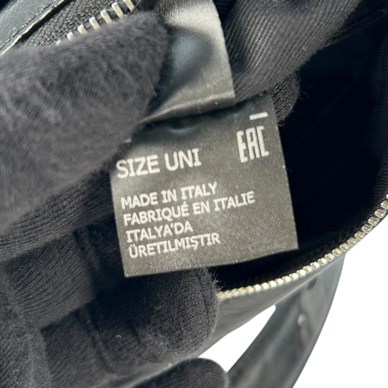 Maison Margiela Leather Shoulder Bag - Black 