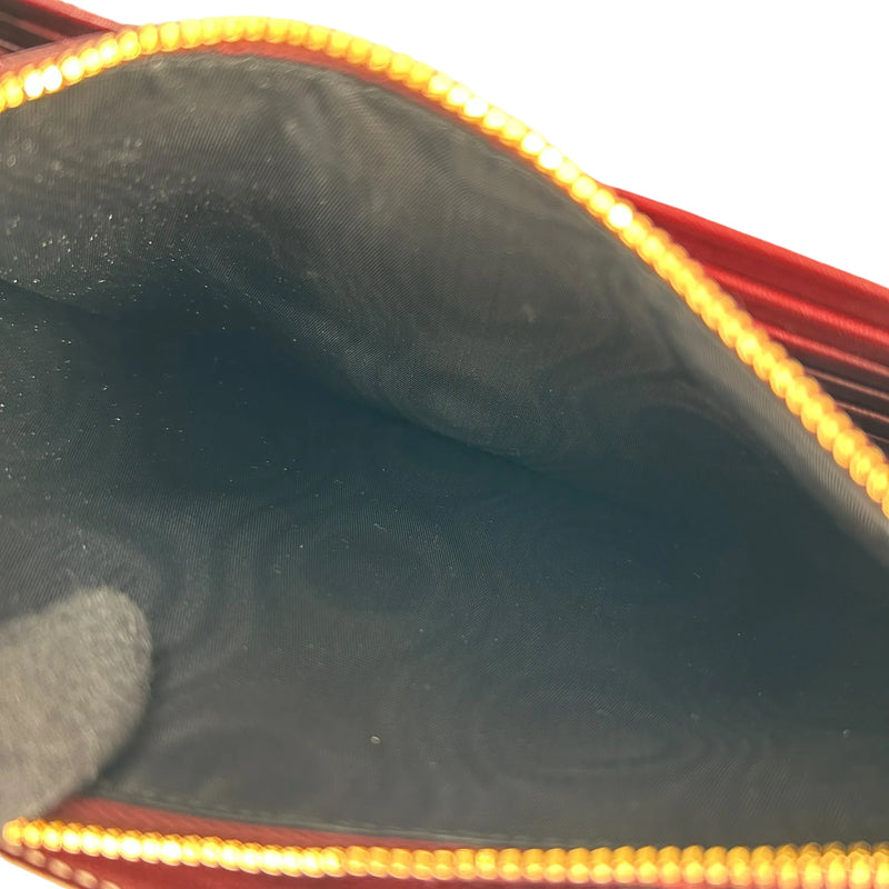 SAINT LAURENT Cassandra Leather Chain Shoulder Bag - White 