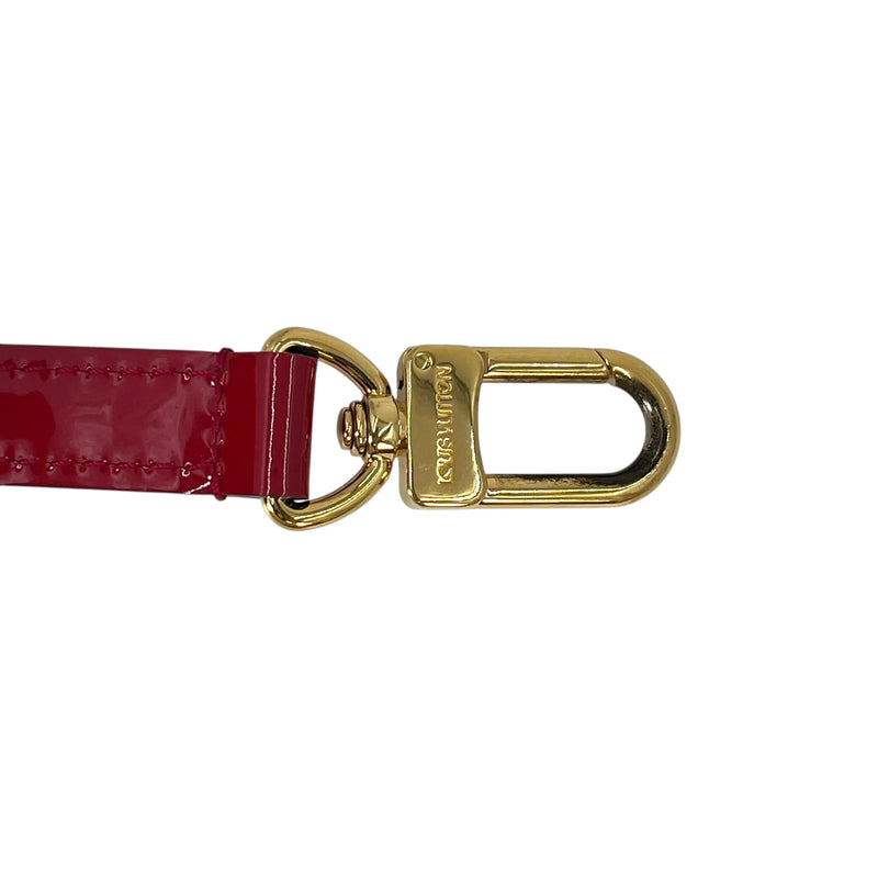 LOUIS VUITTON Vernis Shoulder Strap - Red 