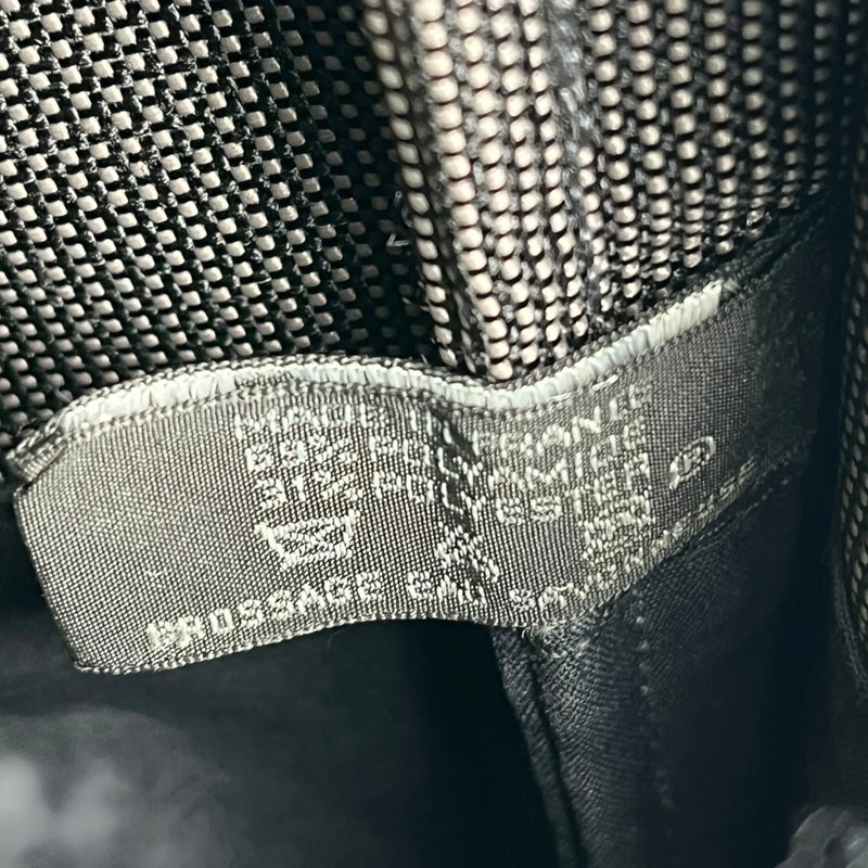 HERMES Air Line Canvas Shoulder Bag - Grey 