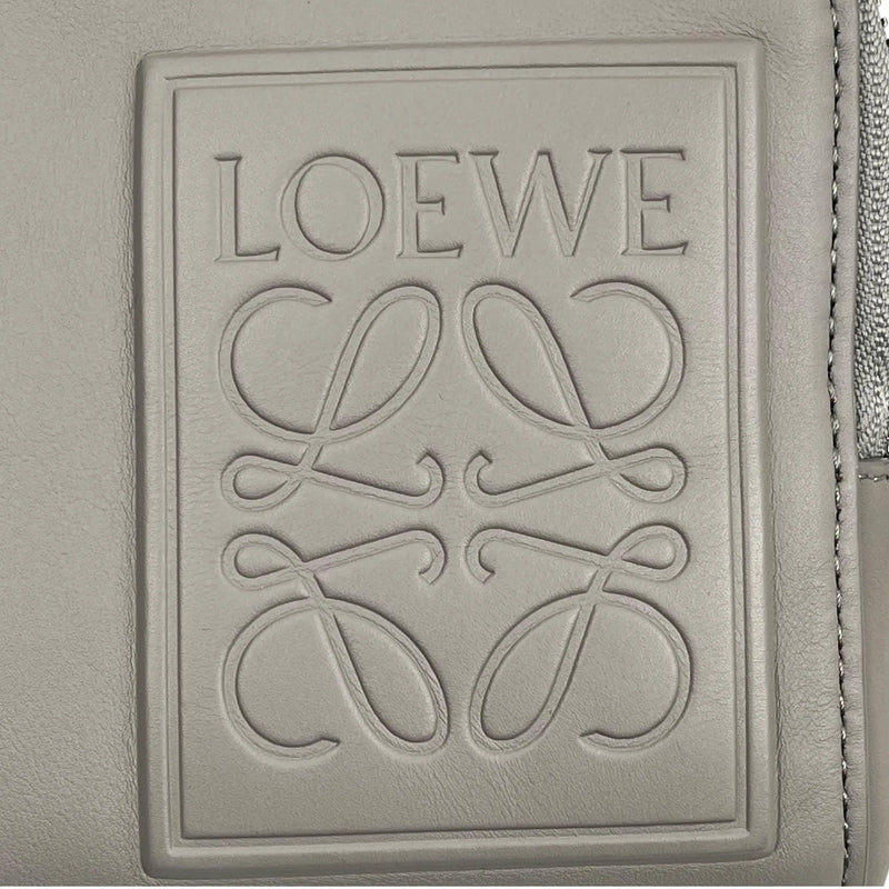 LOEWE Crossbody Camera Bag Mini Calfskin Shoulder Bag - Grey 