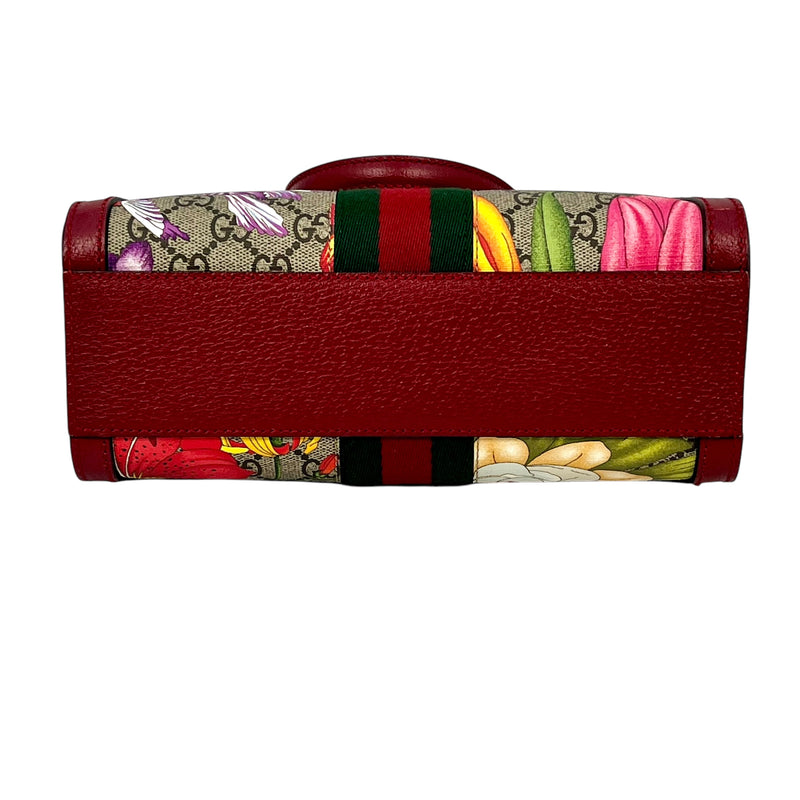 GUCCI Ophidia Handbag Shoulder Bag - Red 