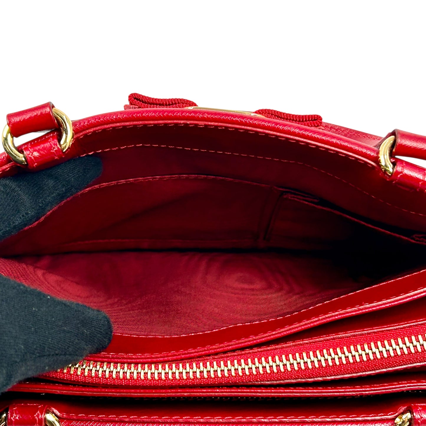 Salvatore Ferragamo ヴァラ ボン ハンドバッグ - レッド