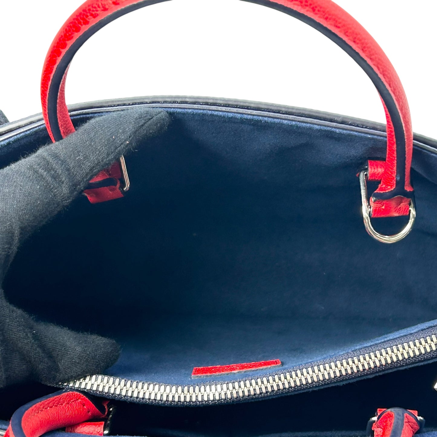 Louis Vuitton Twist Tote Coquelicot Epi Leather Handbag - Red 