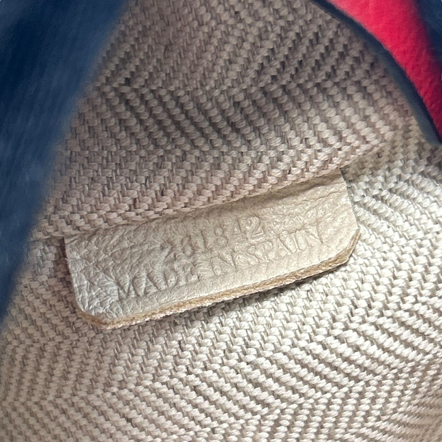 LOEWE パズルバッグ ミニバッグ ハンドバッグ - レッド