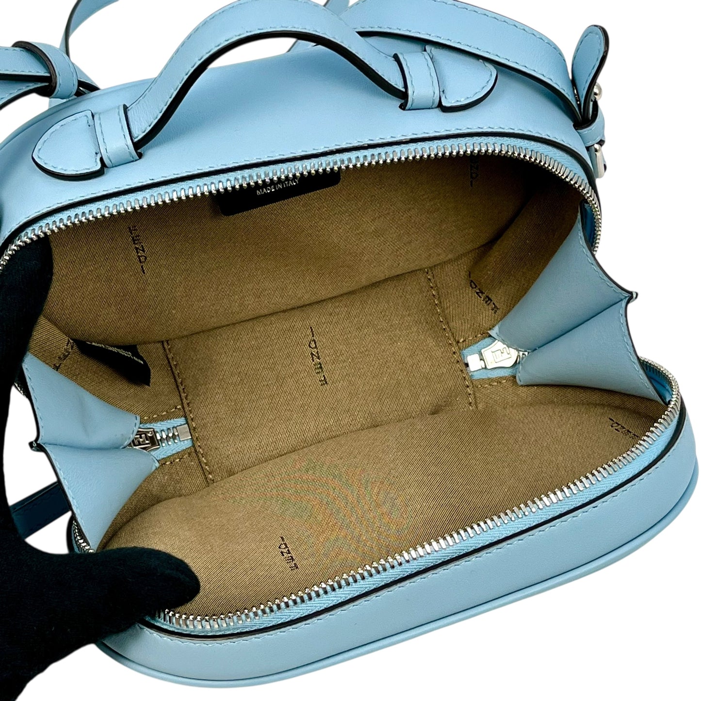 FENDI Orlock Camera Case Shoulder Bag - Blue 