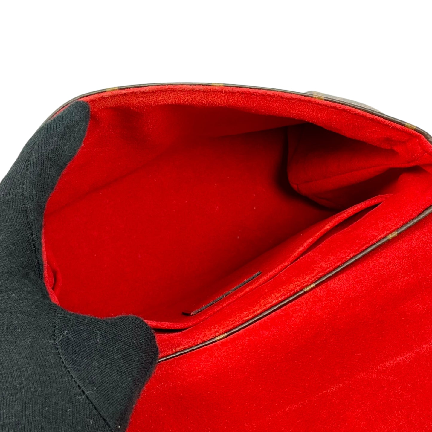 Louis Vuitton Lock BB Handbag Shoulder Bag - Red 