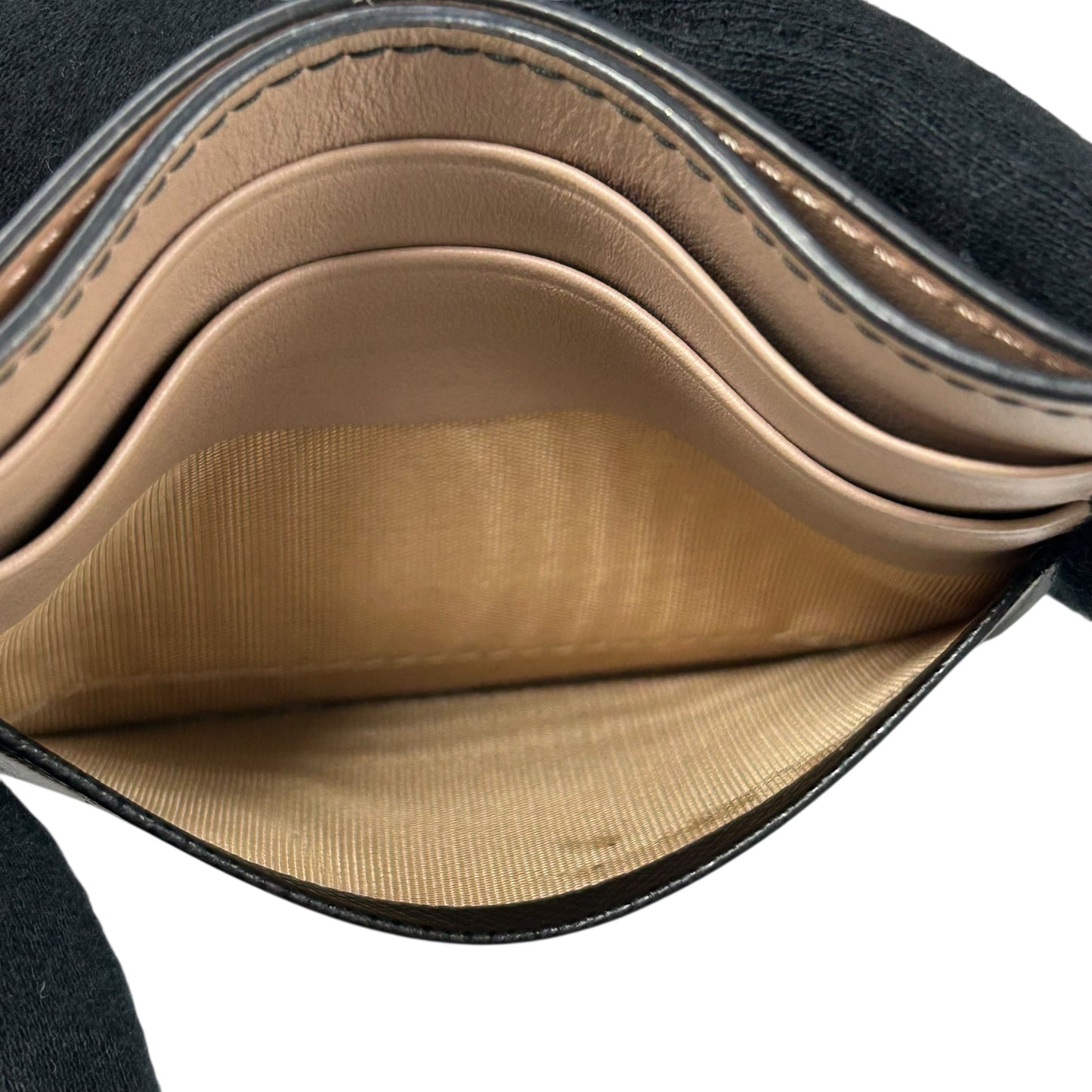 PRADA Saffiano Card Case - Pink and Black 