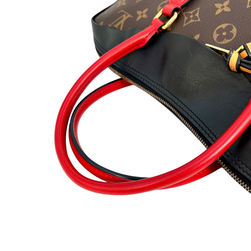 Louis Vuitton Monogram Canvas Tuileries Handbag - Brown 