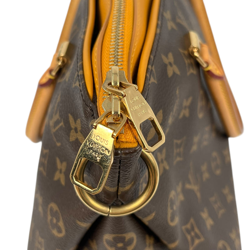 Louis Vuitton モノグラム キャンバス パラス サフラン ハンドバッグ トートバッグ - ブラウン