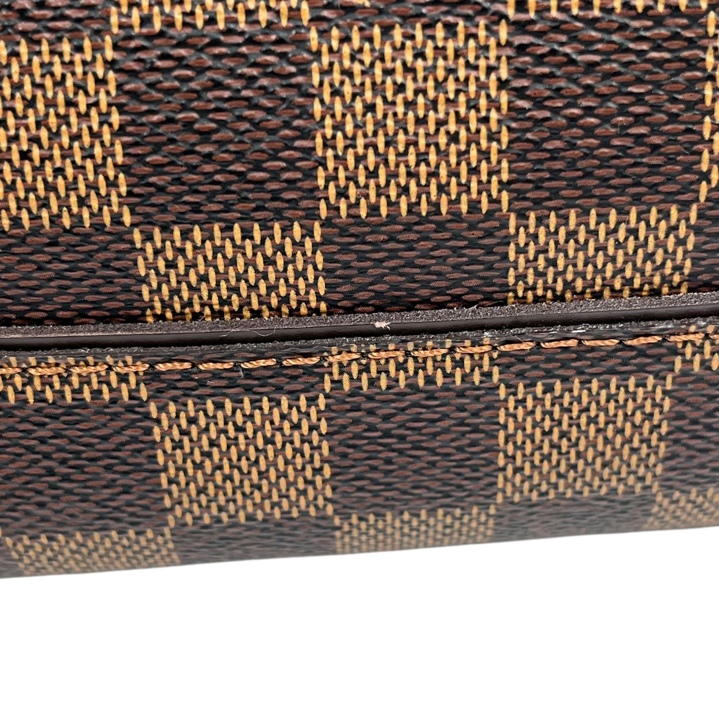 Louis Vuitton Damier Ebene Duomo Handbag - Dark Brown 