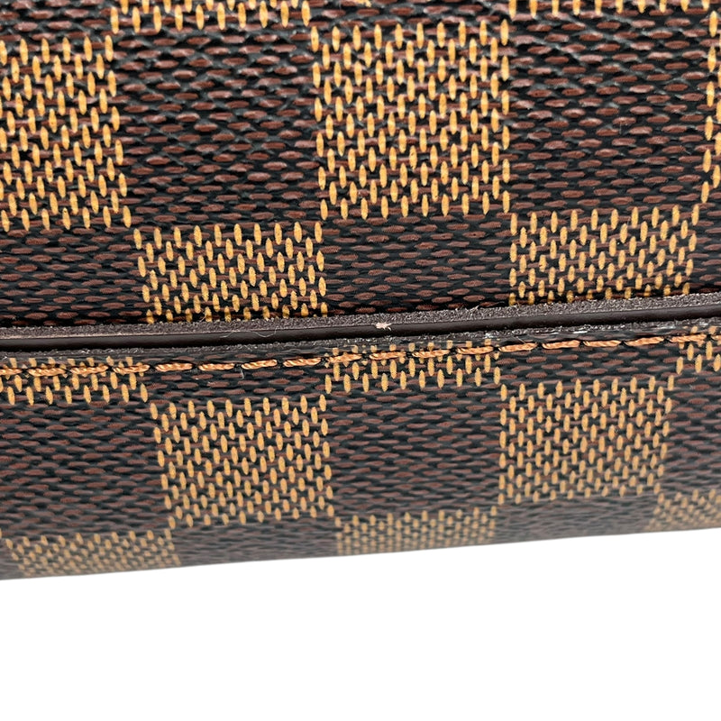 Louis Vuitton Damier Ebene Duomo Handbag - Dark Brown 