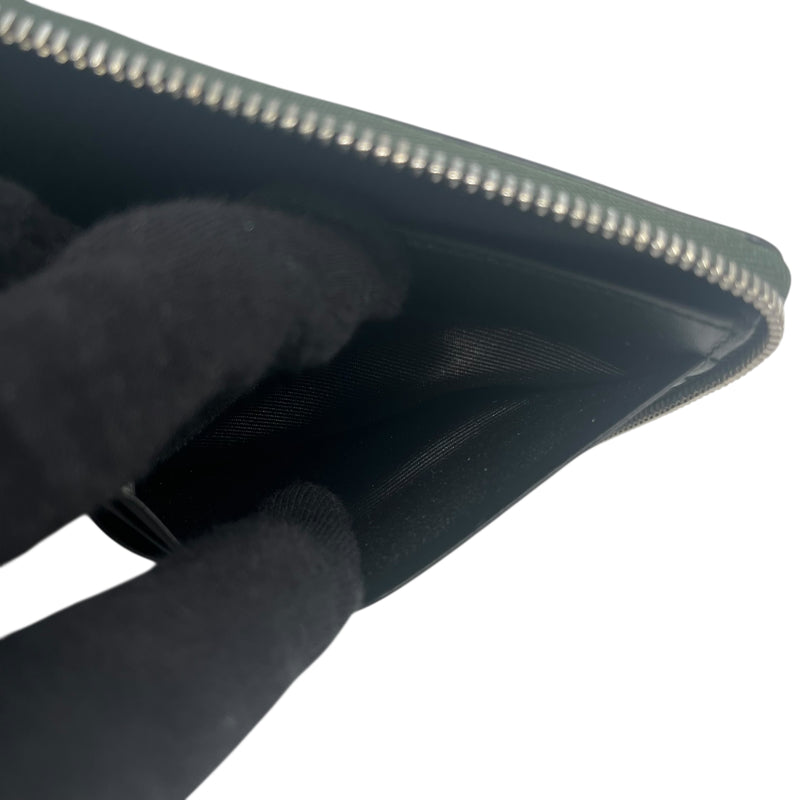 LOEWE Anagram Zippy Bi-fold Compact Wallet - Green 